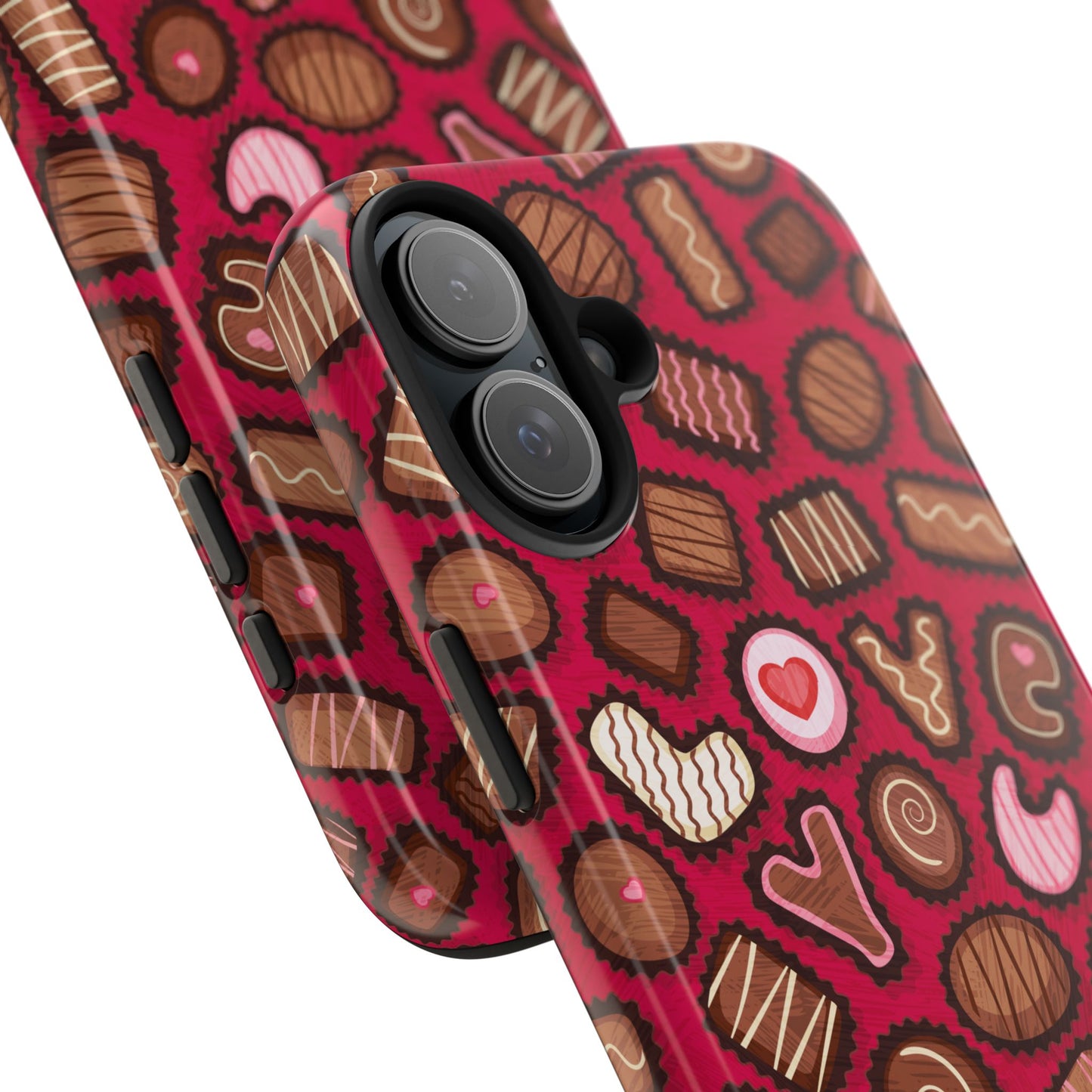 Valentine Chocolate Pattern Tough Phone Case