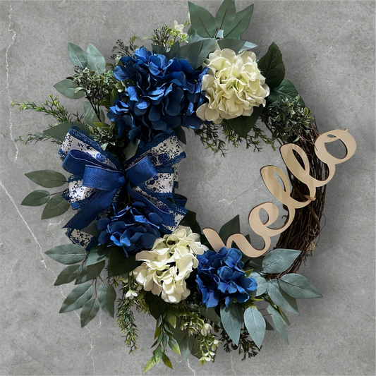Blue Hydrangeas