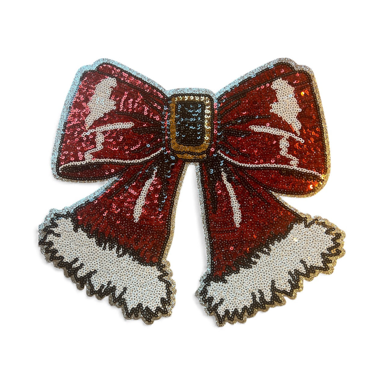 Christmas Sequins/Chenille patches for Sweatshirts