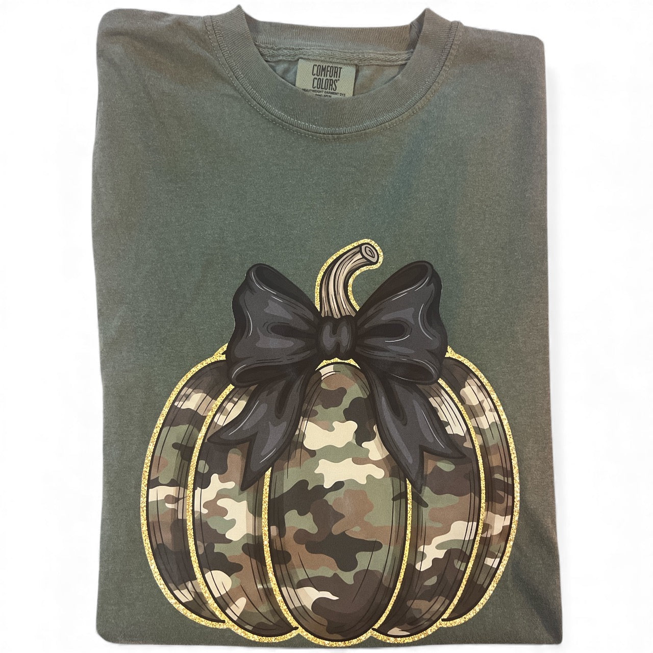 Camo Fall Pumpkin