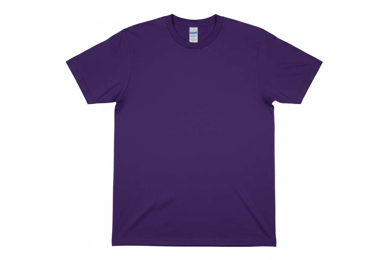 gildan cobalt purple tshirt