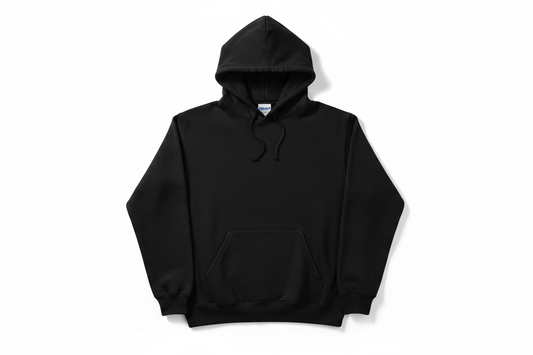 Black Gildan 18500 Hoodie