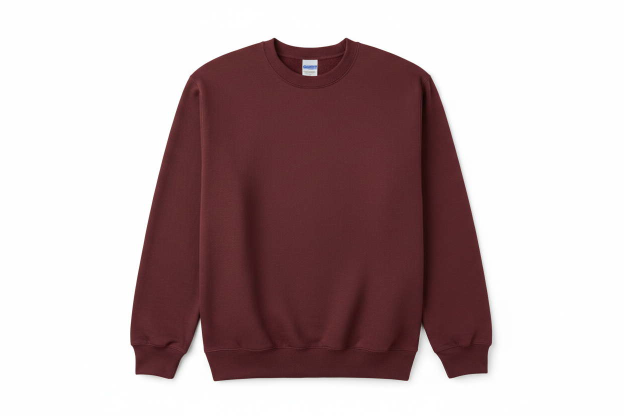 Maroon Gildan 18000 Sweatshirt