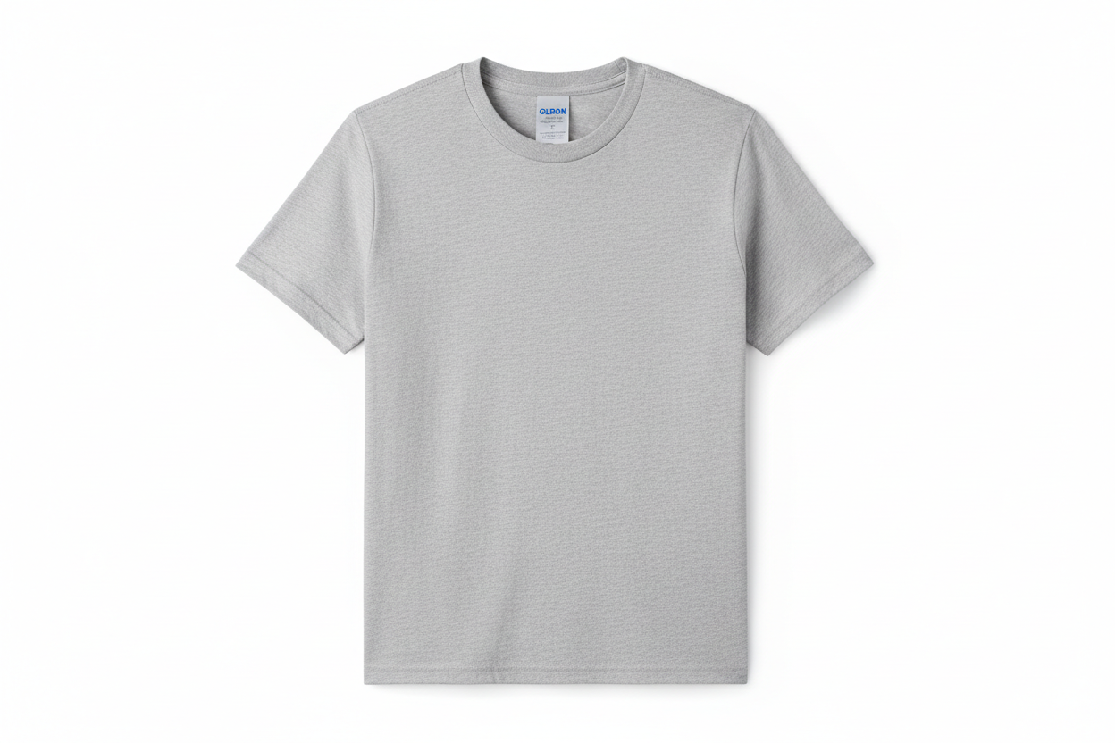 Ash Grey Gildan Youth T-Shirt